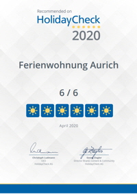 HolidayCheck Recommendet 2020